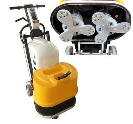 6 หัว 1 เฟส 230V เครื่องขัดพื้นคอนกรีต Terrazzo