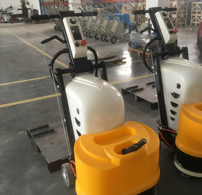 เครื่องบดพื้นคอนกรีตเฟสเดียว 220V พร้อมพอร์ตสูญญากาศ